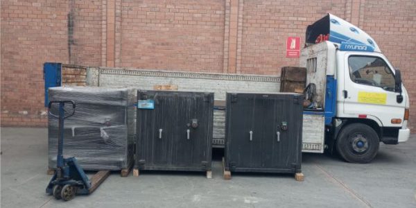 Movilizacion de cajas fuertes a nivel nacional
